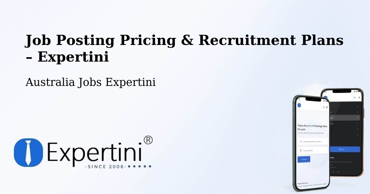 Job Posting Pricing & Recruitment Plans – Strathfield - Strathfield, Australia Jobs Expertini